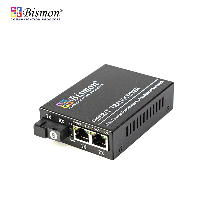 Media Converter 10/100/1000Mbps, Single-mode (20KM), Single Fiber(B type) SC port